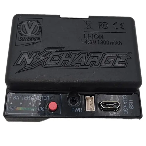 Virtue NCharge Li-ion battery pack charger.