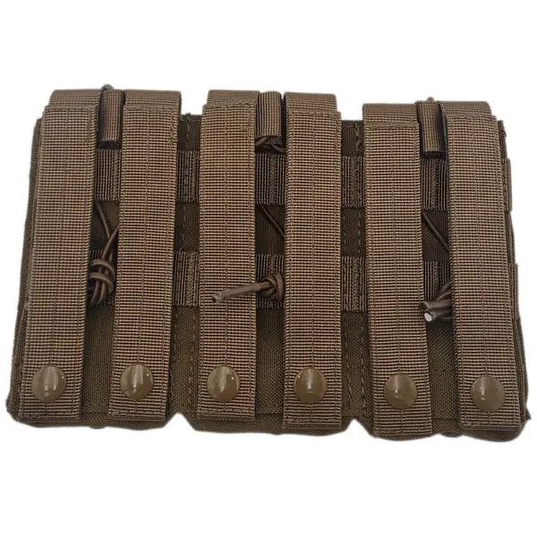 Triple magazine pouch, tactical gear.