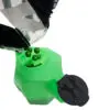 Green hopper filling with paintballs.
