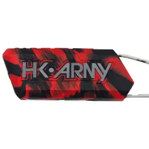 HK Army red and black marker grip.