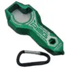 Green HK Army Reg multi-tool with carabiner.