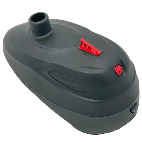 Here's an alt tag for the image: `Dye paintball hopper`