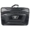 Black carbon fiber textured carrying case.