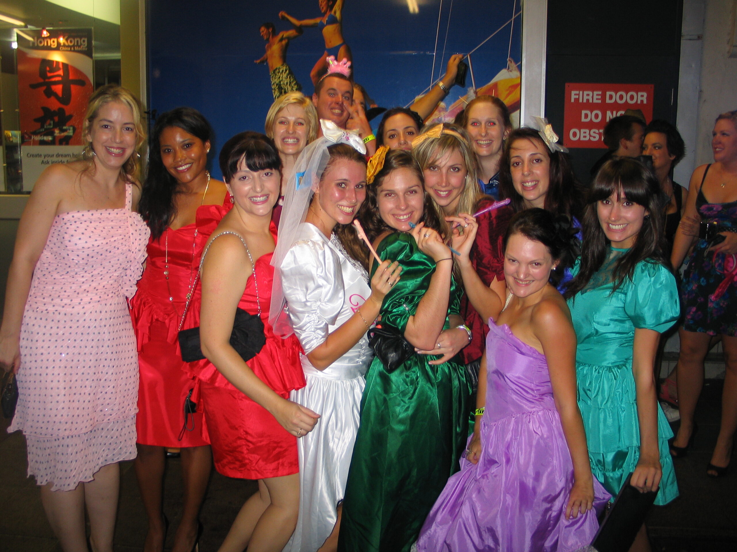 hens in wedding dresses (2)